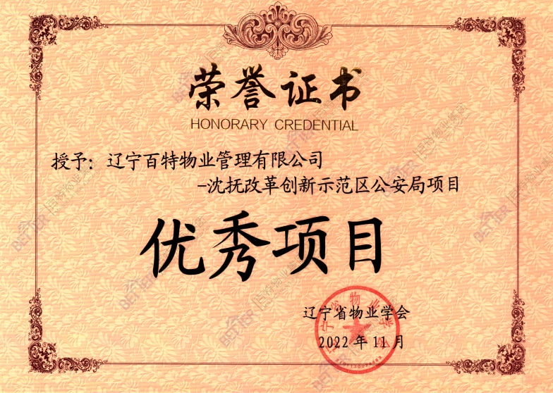 沈抚改革创新示范优秀项目