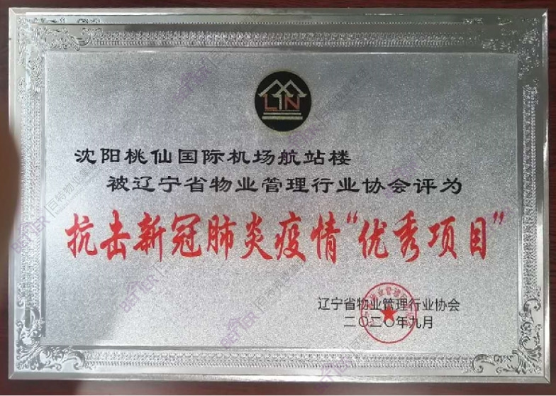 抗击疫情优秀项目-沈阳桃仙机场