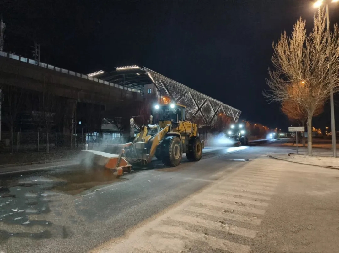 百特物业|瑞雪至，共筑安全路，畅行有保障